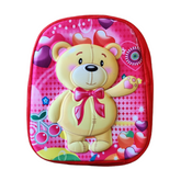 Winnie The Pooh Kabartmalı 32 x 28 cm Okul Sırt Çantası Pembe